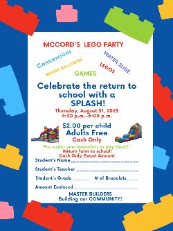 McCord\'s Lego Party